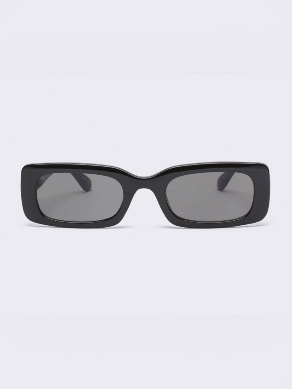 DIFF INDY Rectangle Sunglasses in Black